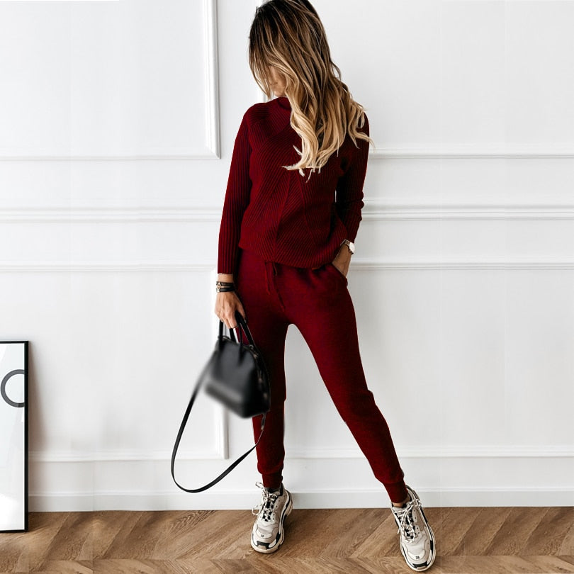 Stilla | Tracksuit Elegante Kvinders Designer Hjem Suit