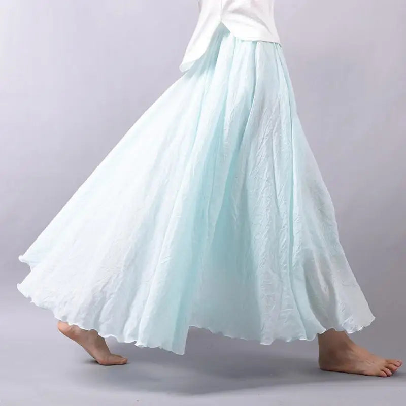 Stilla | Luftig maxi-nederdel til et afslappet look