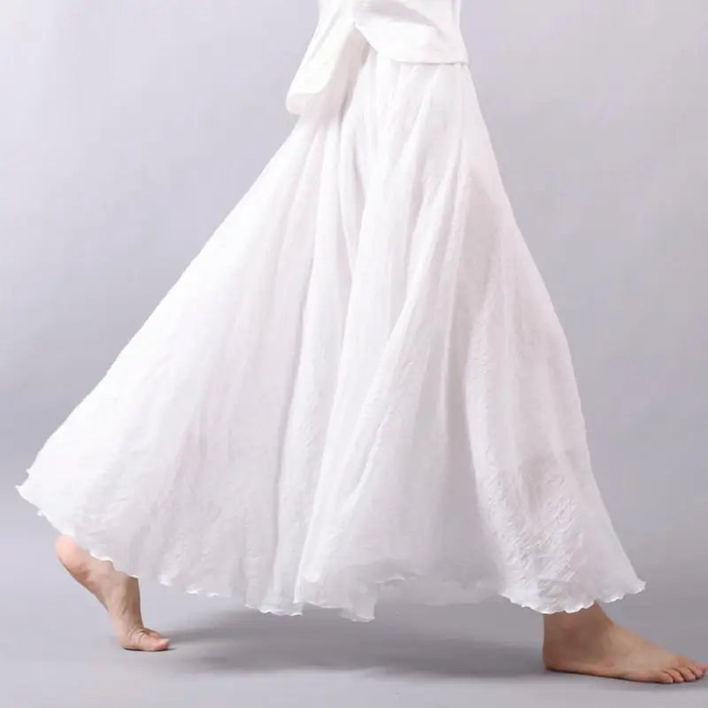 Stilla | Luftig maxi-nederdel til et afslappet look