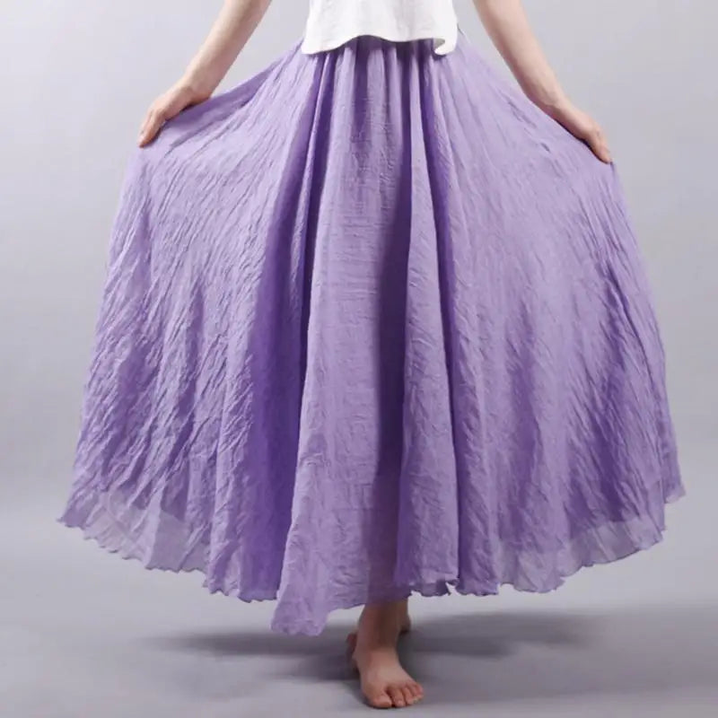 Stilla | Luftig maxi-nederdel til et afslappet look