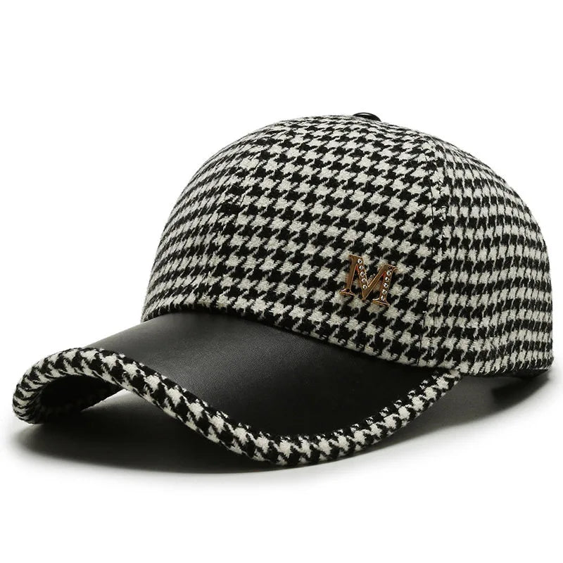 Stilla | Houndstooth Baseball Cap
