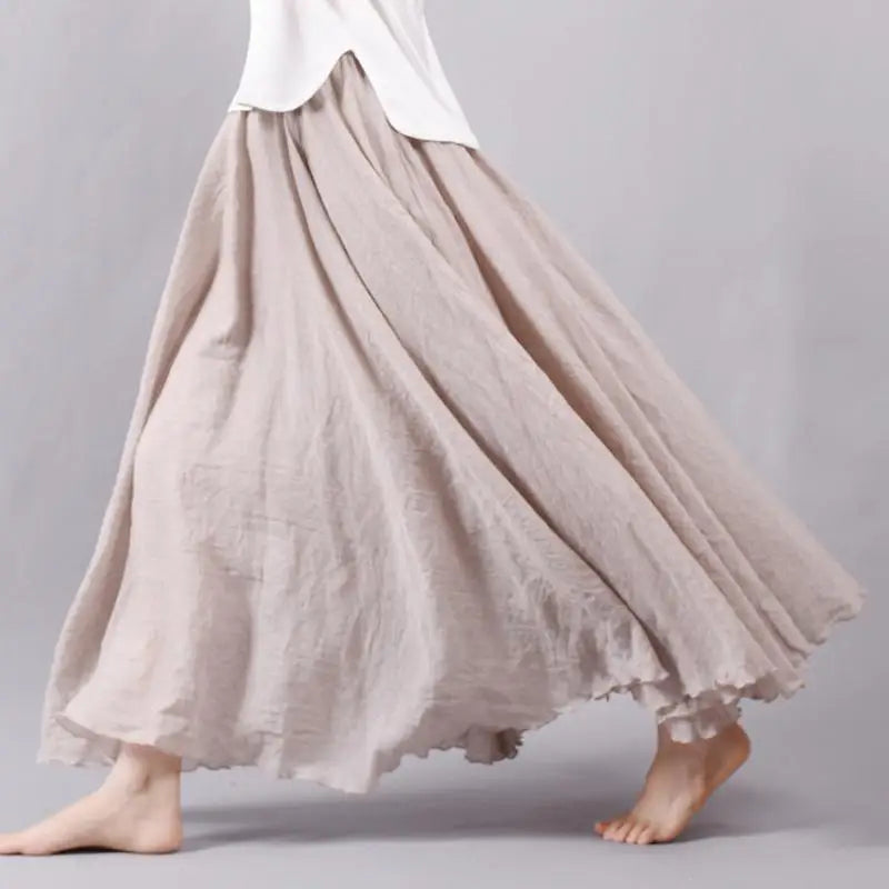 Stilla | Luftig maxi-nederdel til et afslappet look