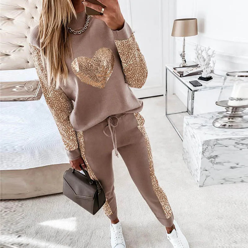 Stilla | Afslappet Efterår Moderne Loungewear Sæt Til Kvinder