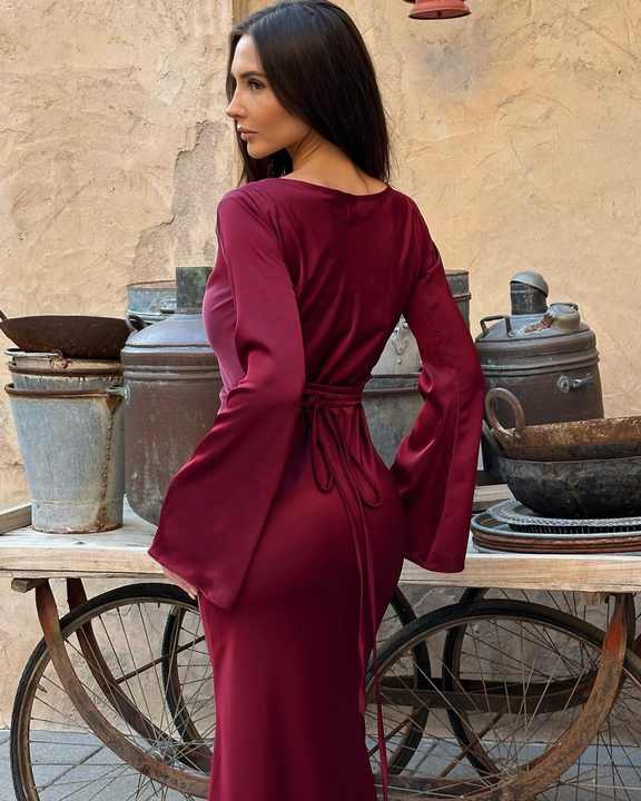 Stilla | Elegant Lang Kjole Til Damer
