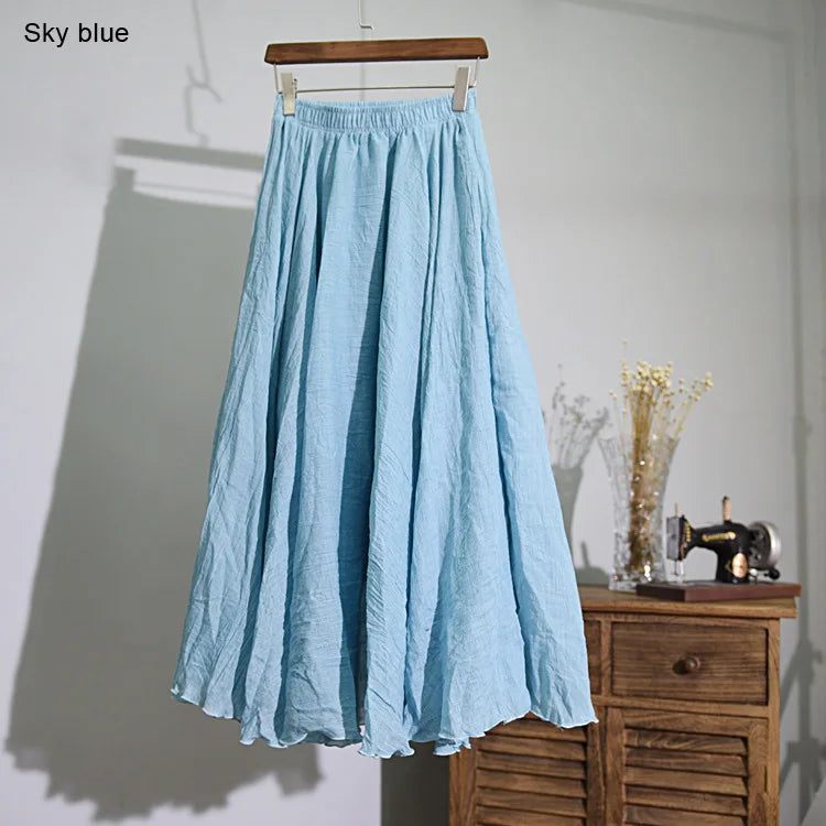 Stilla | Luftig maxi-nederdel til et afslappet look