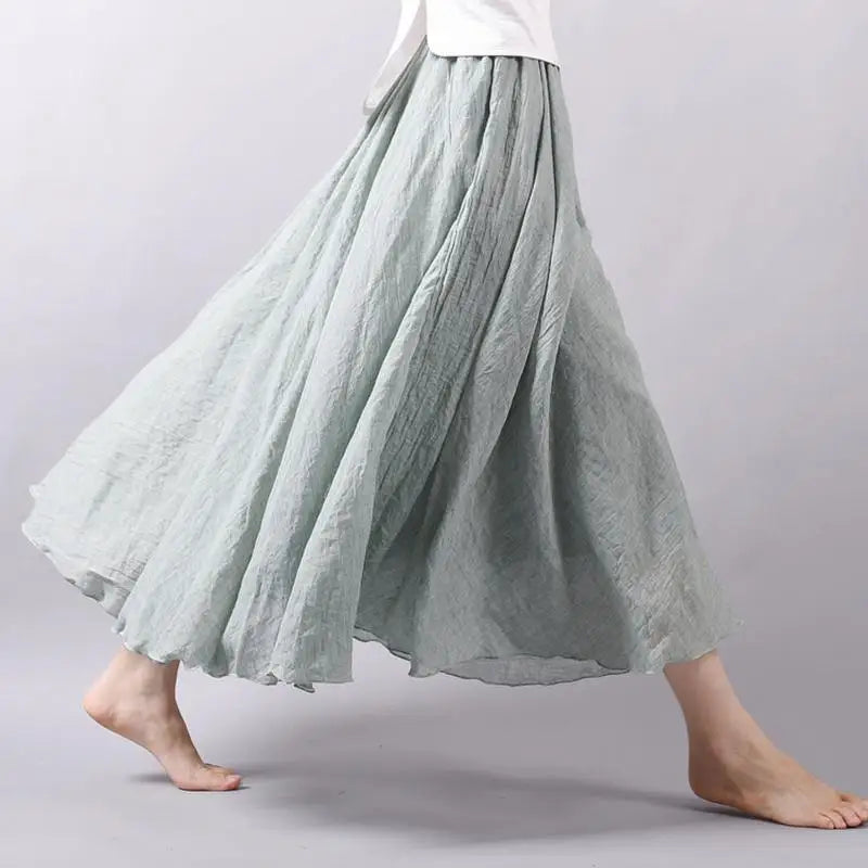 Stilla | Luftig maxi-nederdel til et afslappet look