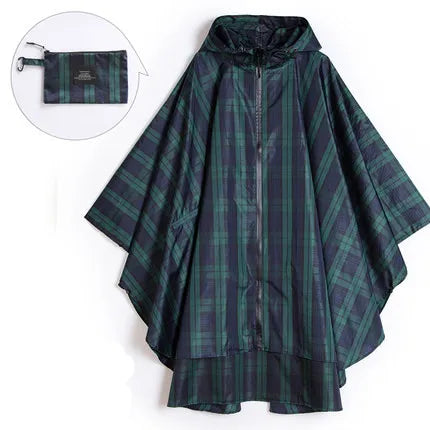 Stilla | Unisex Vandtæt Poncho til Udendørsaktiviteter