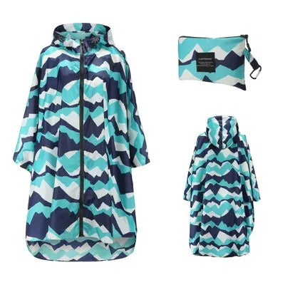 Stilla | Unisex Vandtæt Poncho til Udendørsaktiviteter