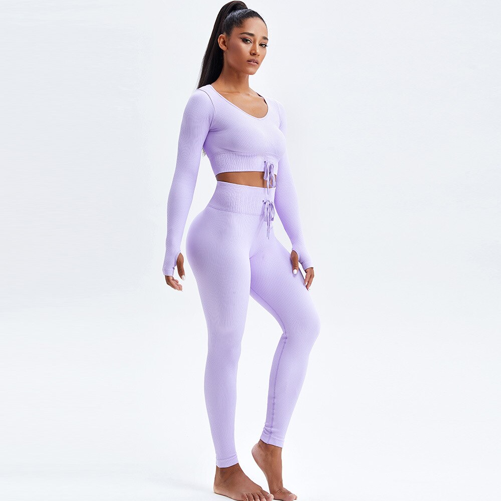 Stilla | Træning & Tracksuit Med Kort Top I Årgang Design Til Kvinder