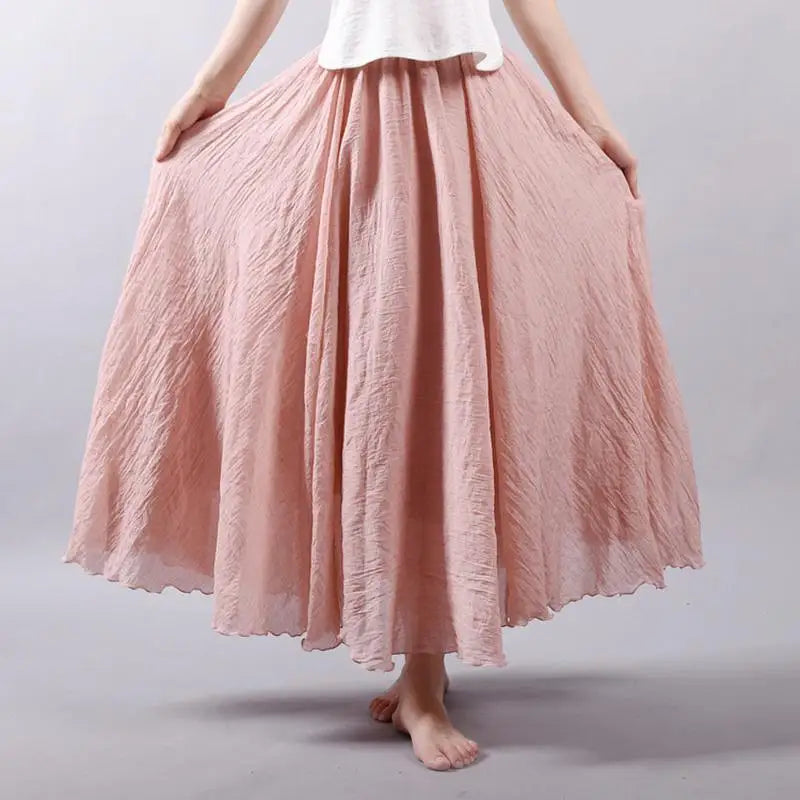 Stilla | Luftig maxi-nederdel til et afslappet look