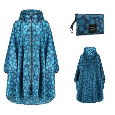Stilla | Unisex Vandtæt Poncho til Udendørsaktiviteter