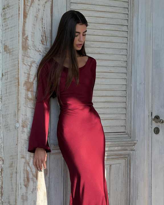 Stilla | Elegant Lang Kjole Til Damer