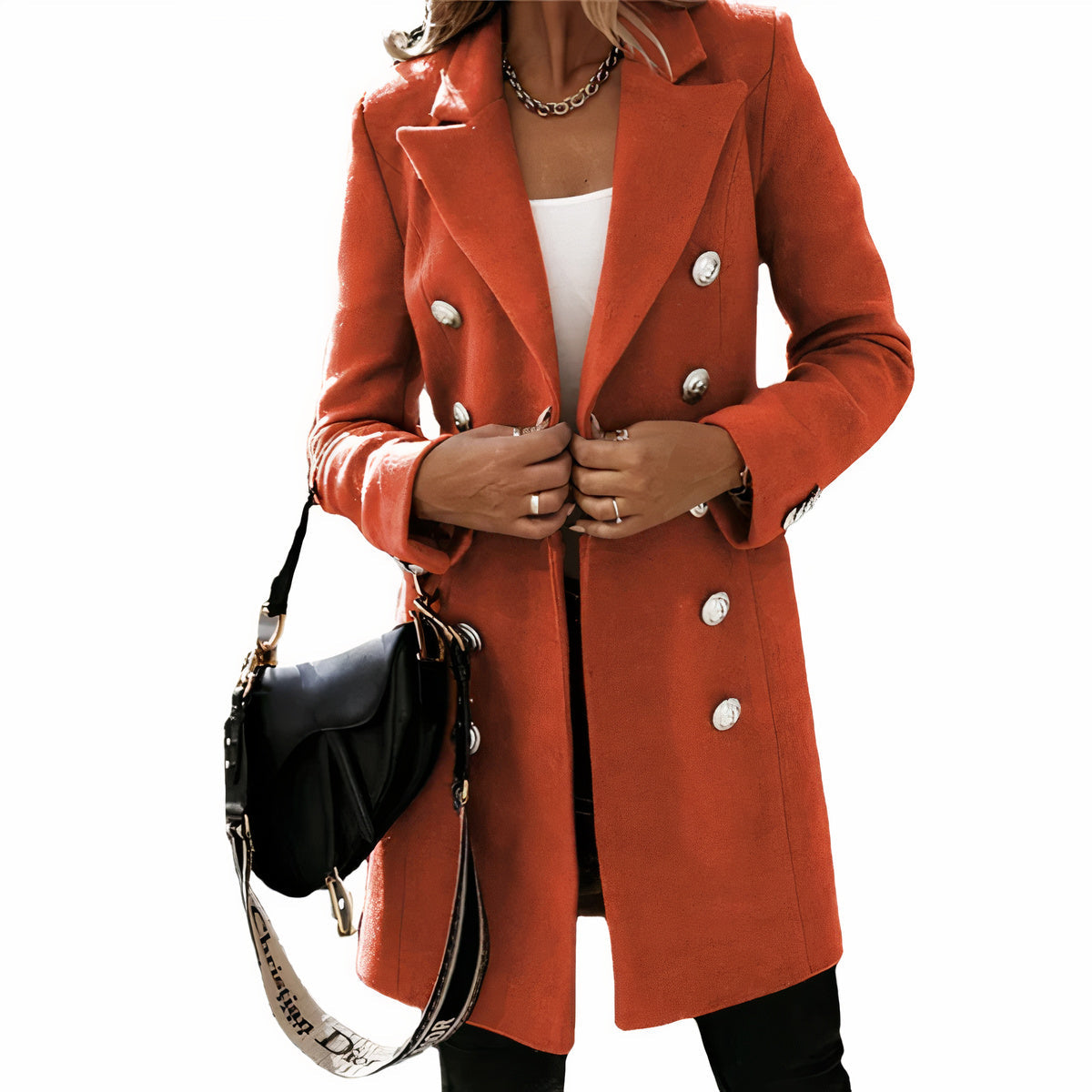 Stilla | Lang Trenchcoat Til Kvinder
