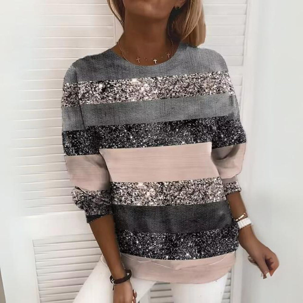 Stilla | Fashion Oversized Trykt Sweatshirts