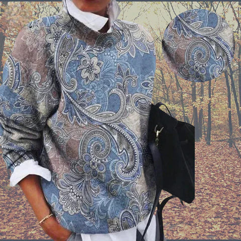 Stilla | Behagelig Sweater med Print