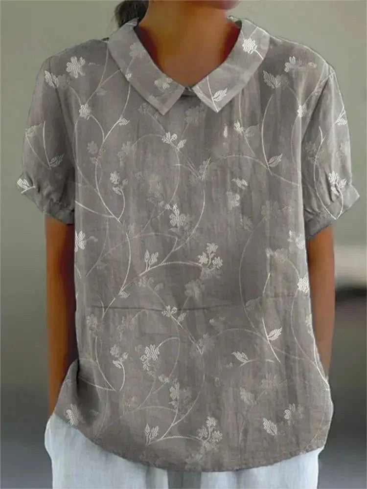 Stilla | Blomster Print Bluse
