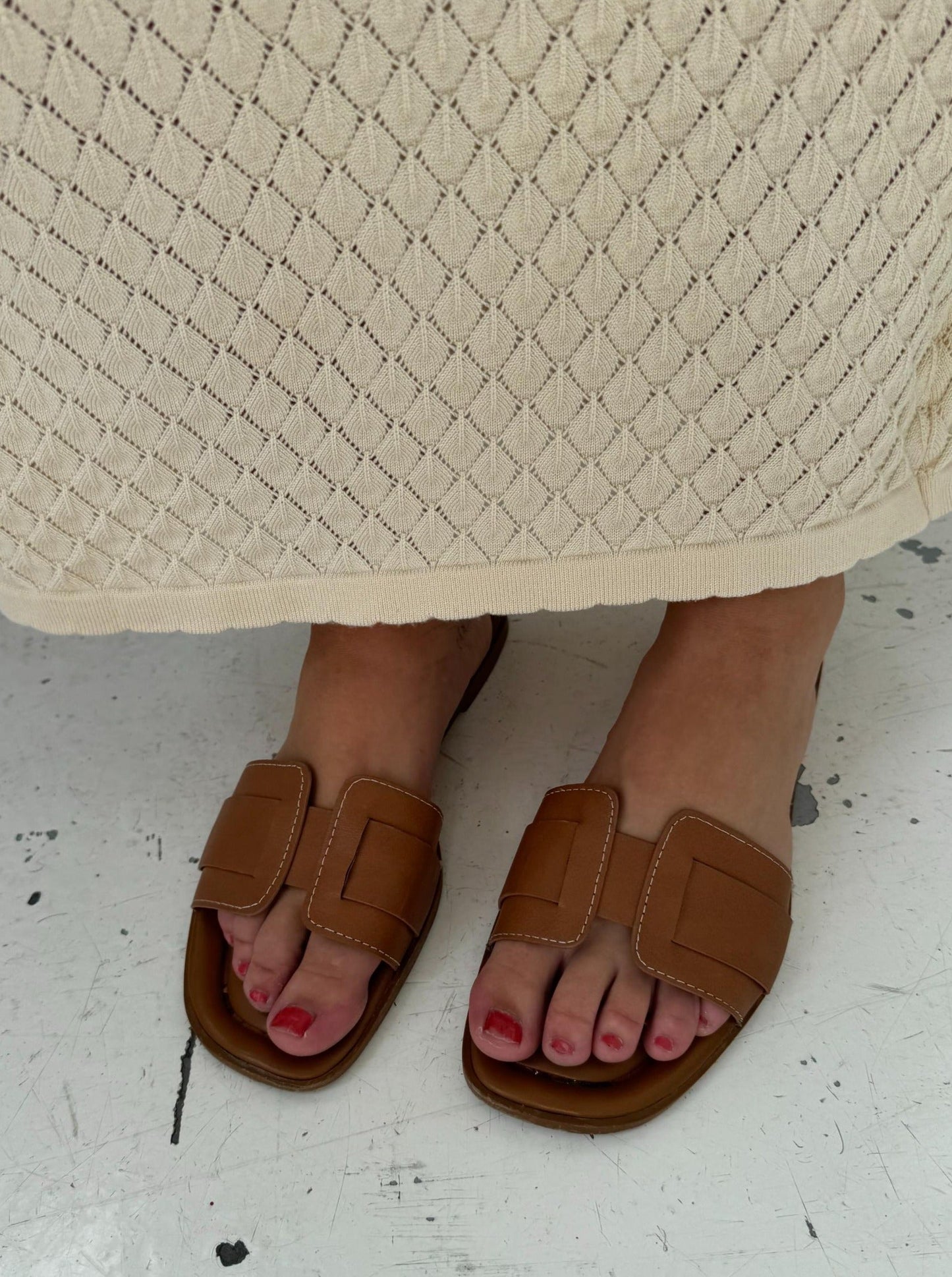Stilla | Brune Sandaler med Komfortabel Pasform