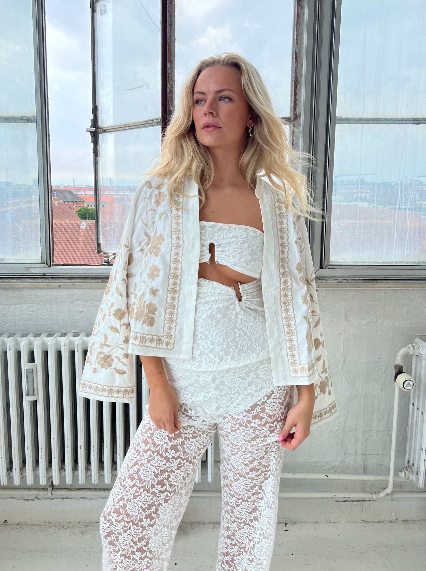 Stilla | Blonde Top Hvid