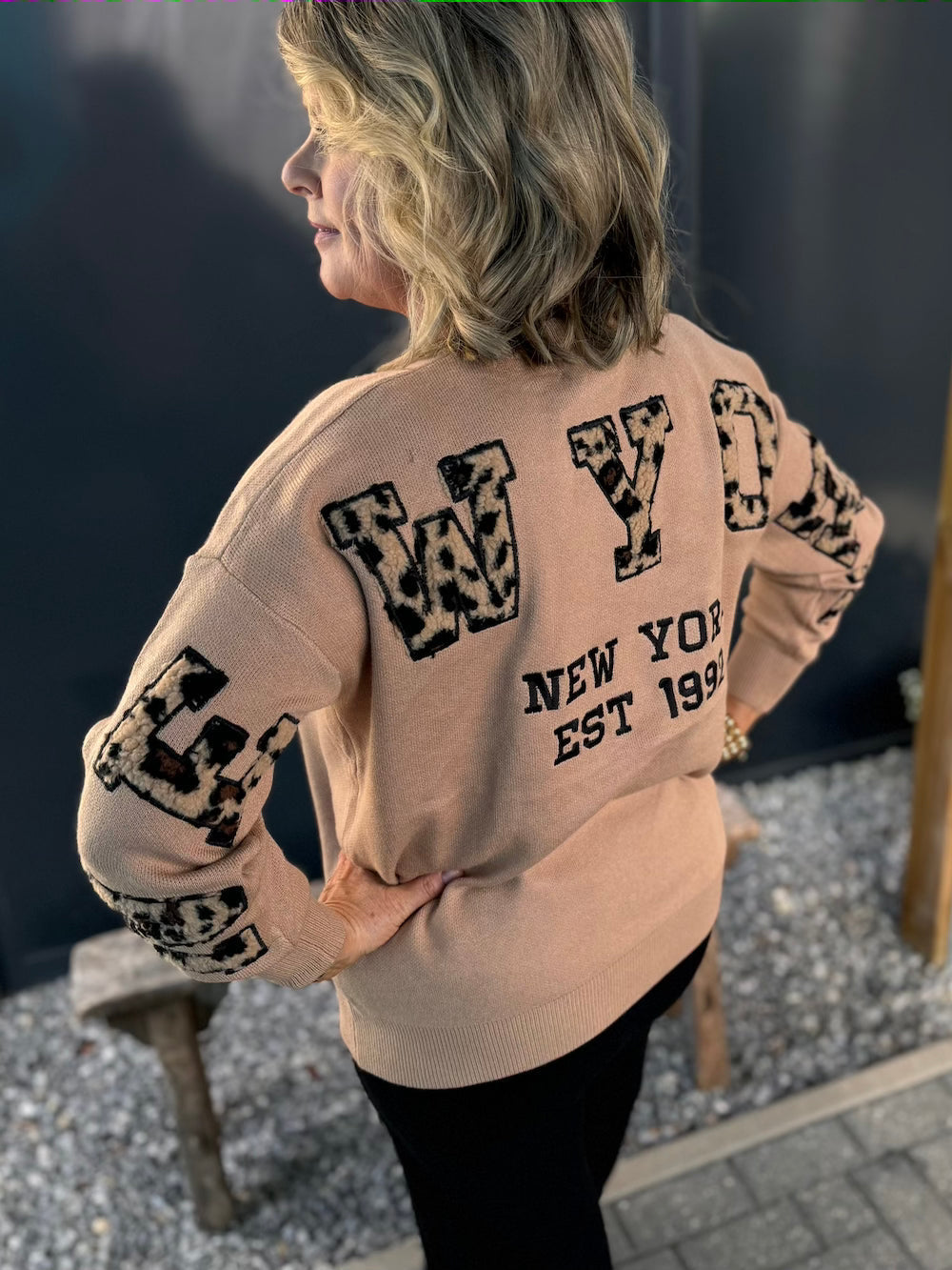Stilla | Pullover New York Camel