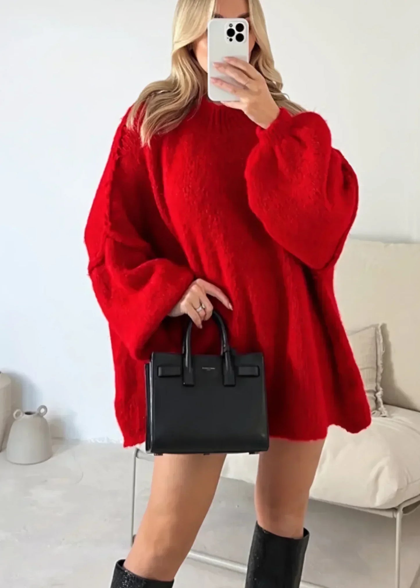 Stilla | Pullover Street Oversize Med Rundhalsudskæring