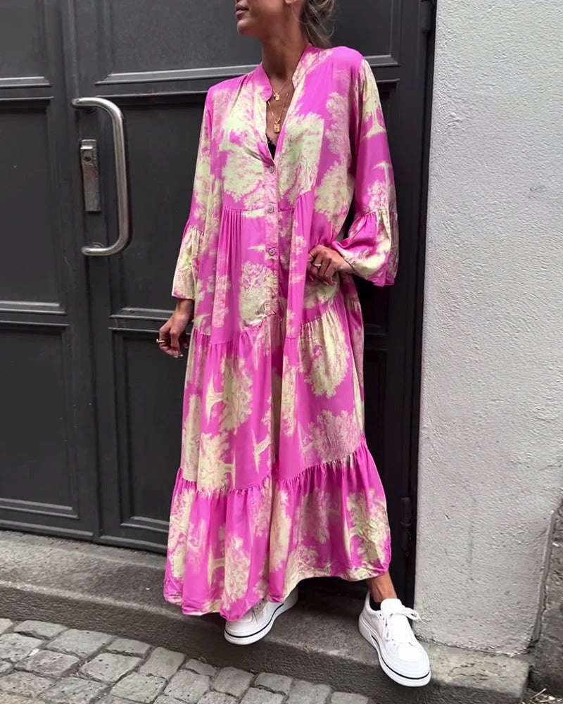 Stilla | Elegant Draperet Kjole