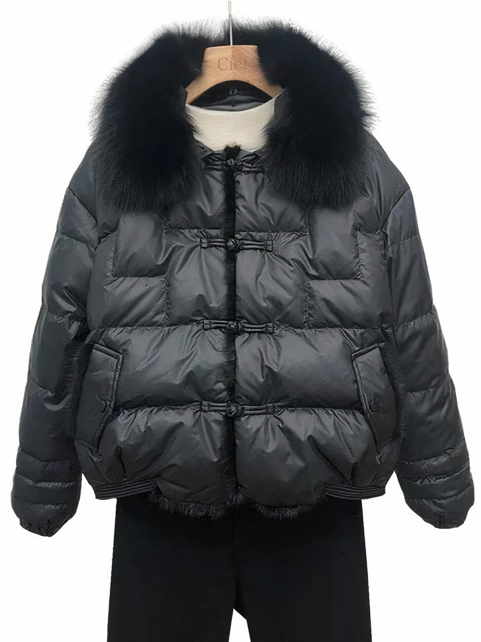 Stilla | Årgang Puffer Coat Til Kvinder