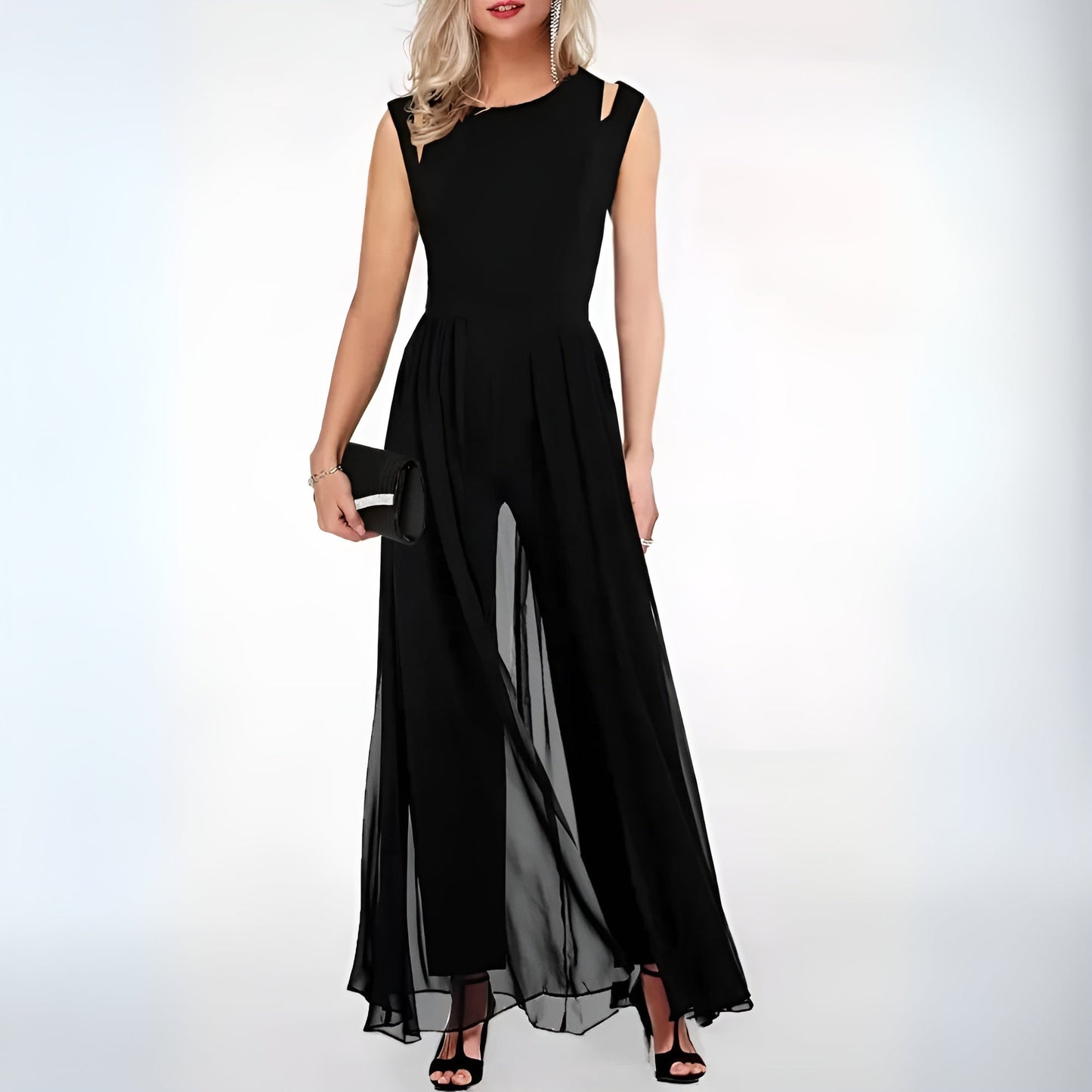 Stilla | Tuck Dame Jumpsuit