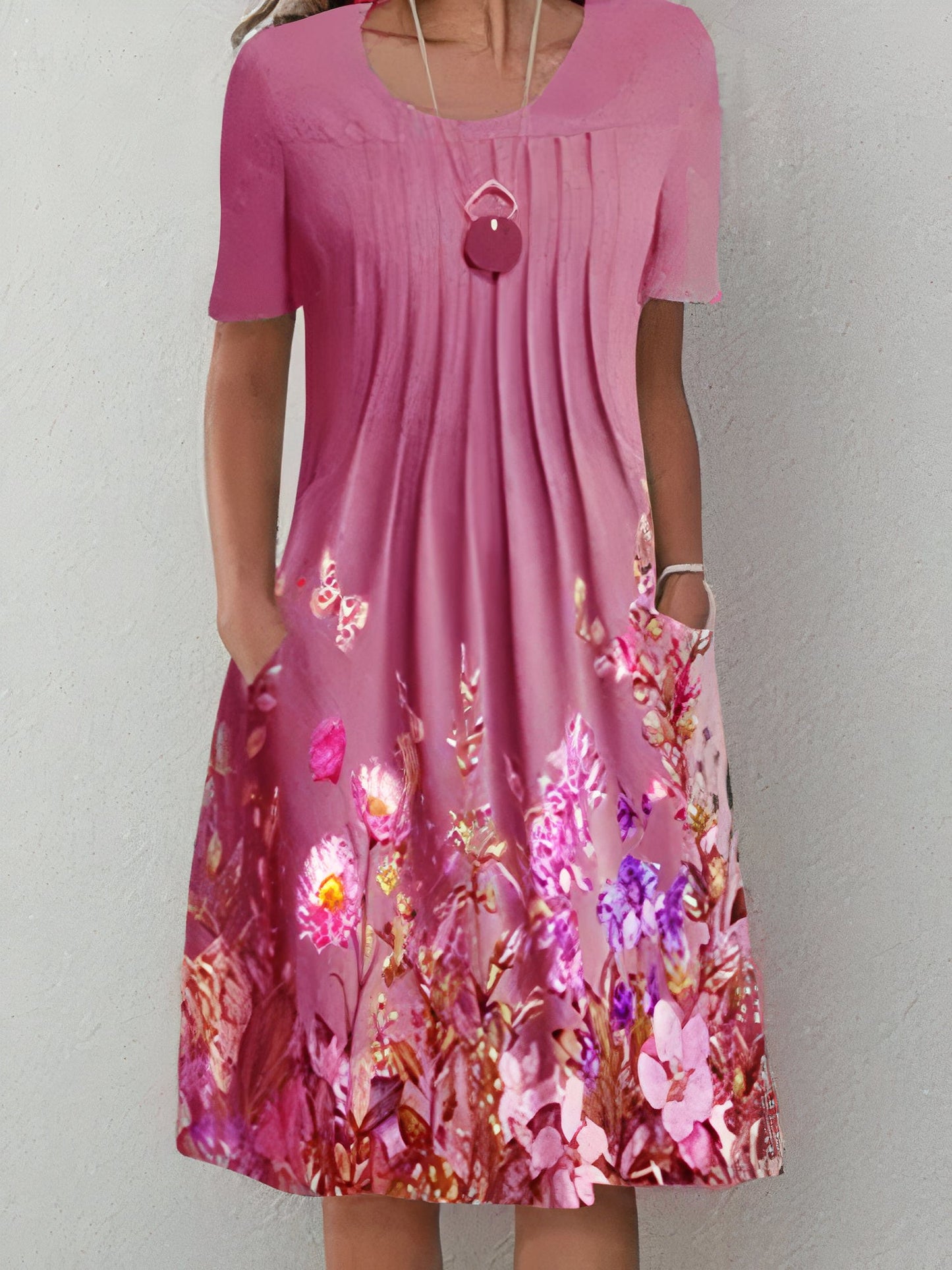 Stilla | Elegant Casual Party Midi Kjole