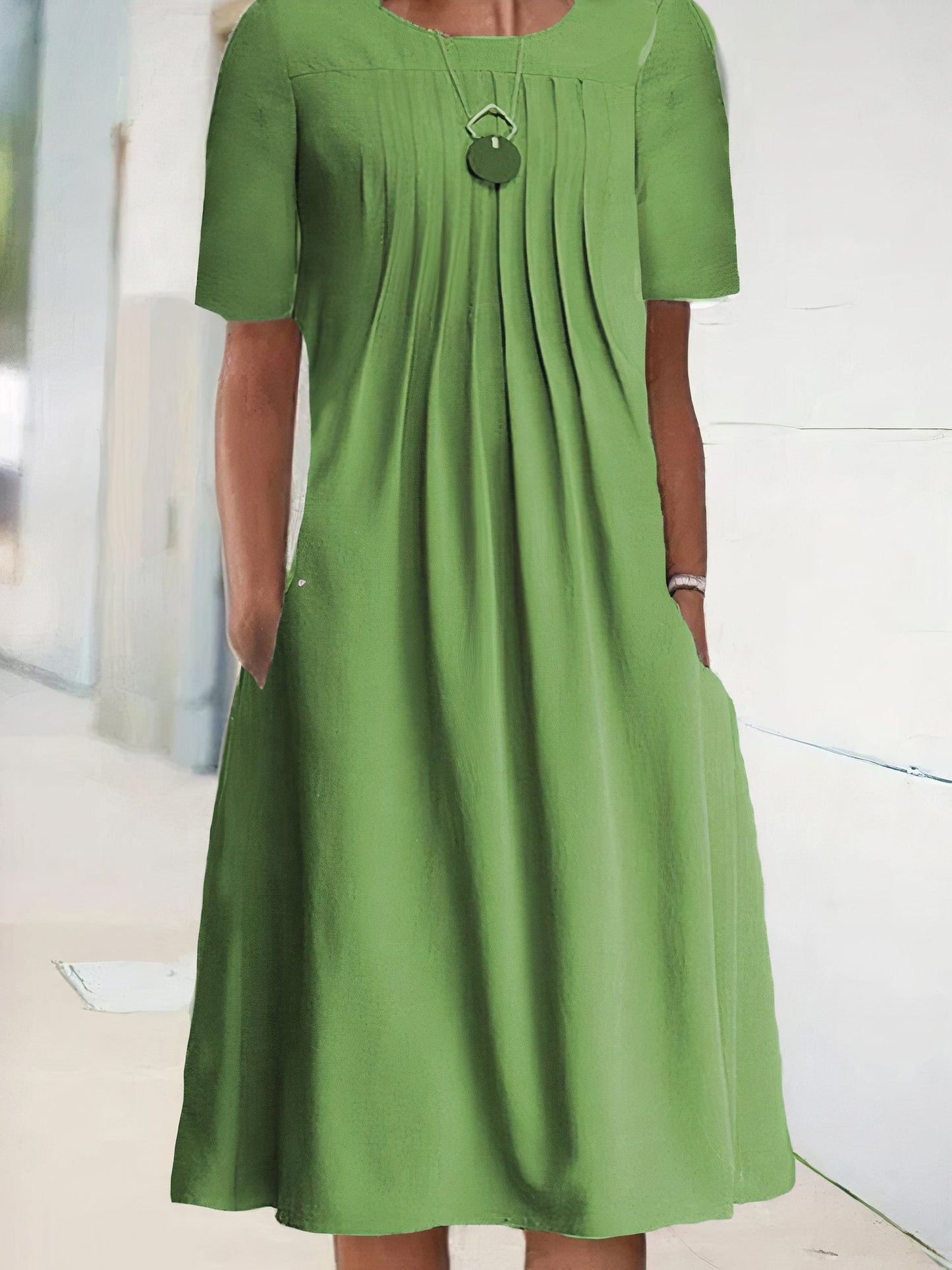 Stilla | Elegant Casual Party Midi Kjole