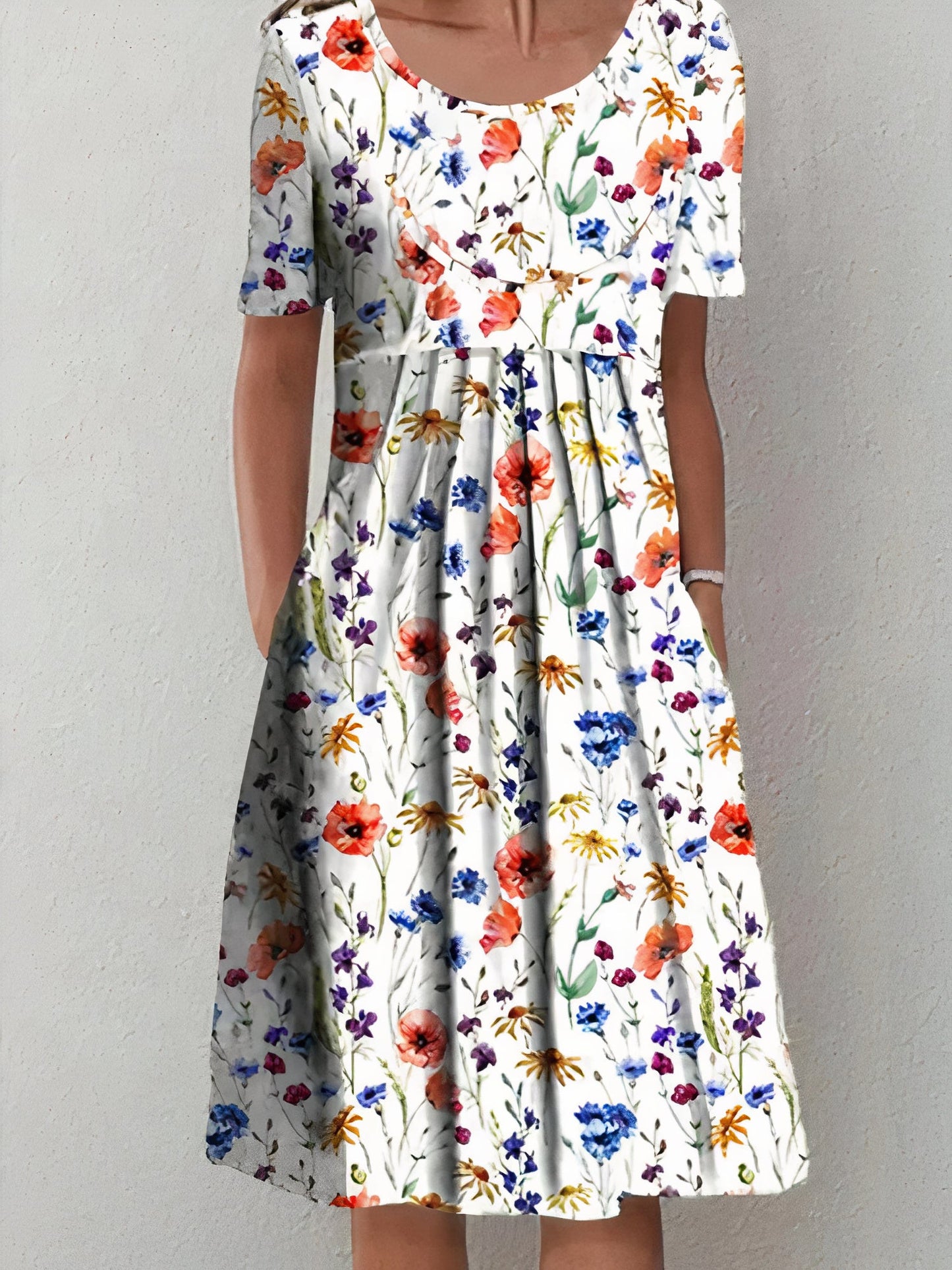 Stilla | Elegant Casual Party Midi Kjole