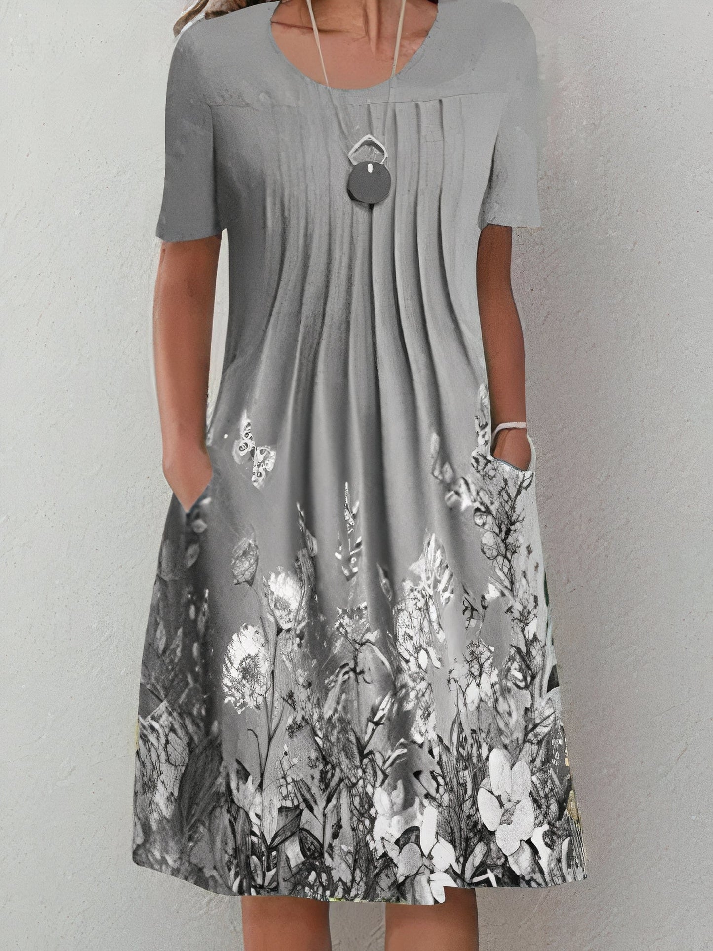 Stilla | Elegant Casual Party Midi Kjole