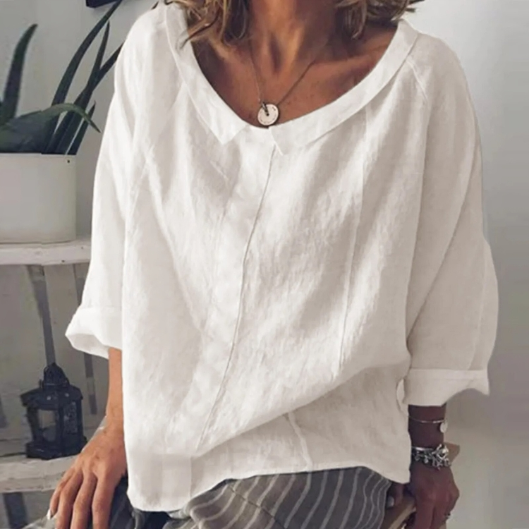 Stilla | Klassisk og Behagelig Bluse til afslappede Outfits