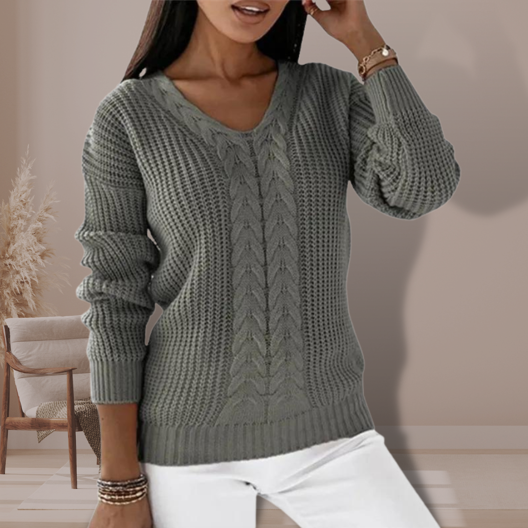 Stilla | Pullover i fleece-strik