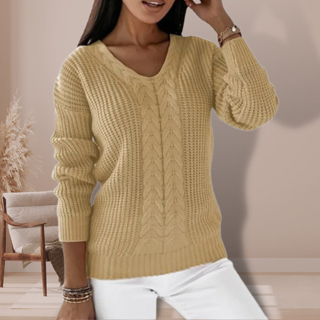 Stilla | Pullover i fleece-strik