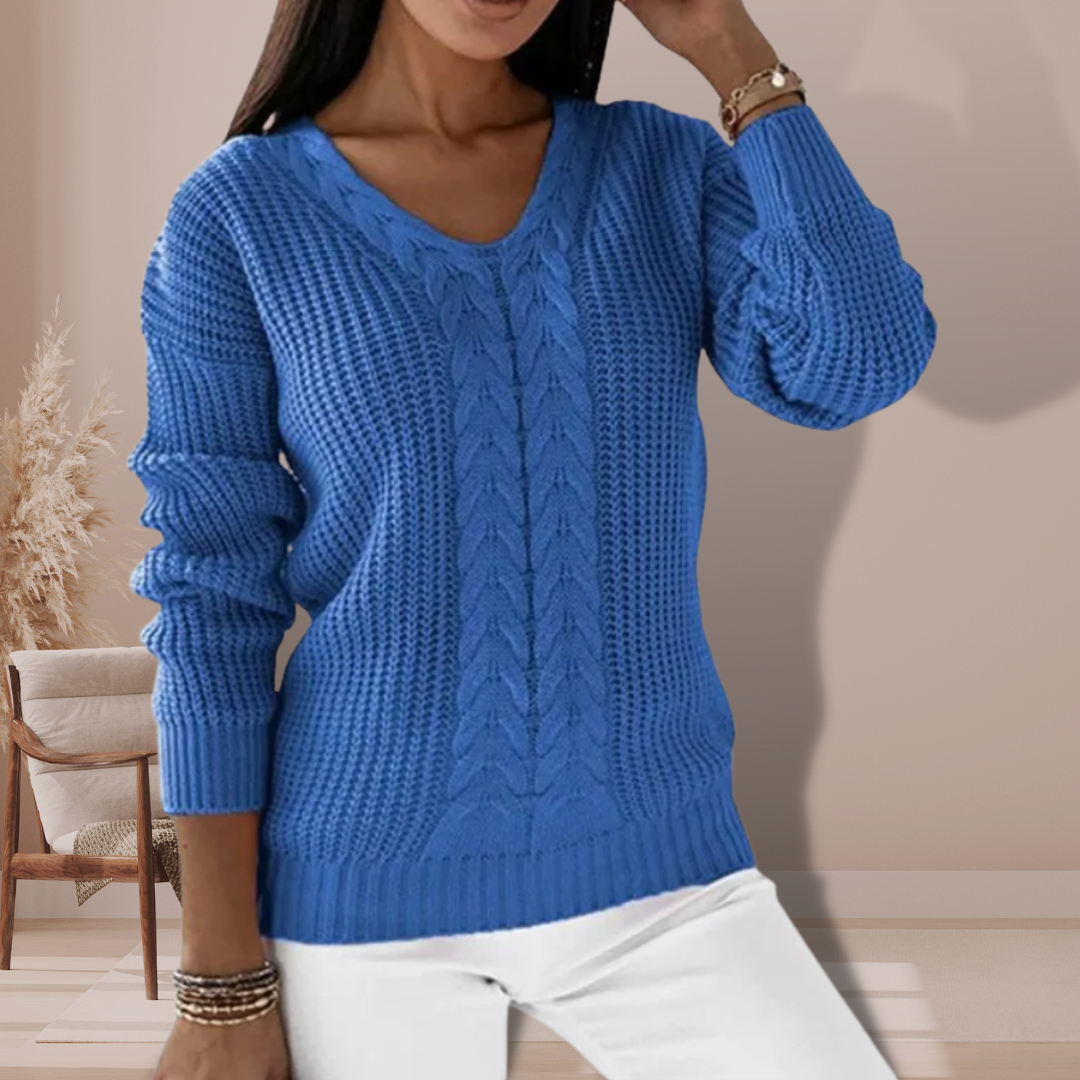 Stilla | Pullover i fleece-strik