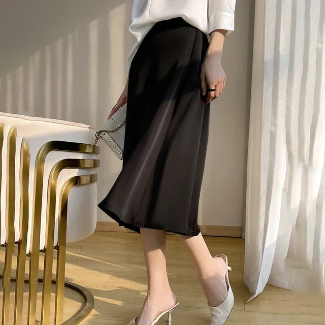 Stilla | Mode Nederdele Silke Satin