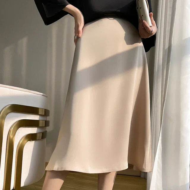 Stilla | Mode Nederdele Silke Satin
