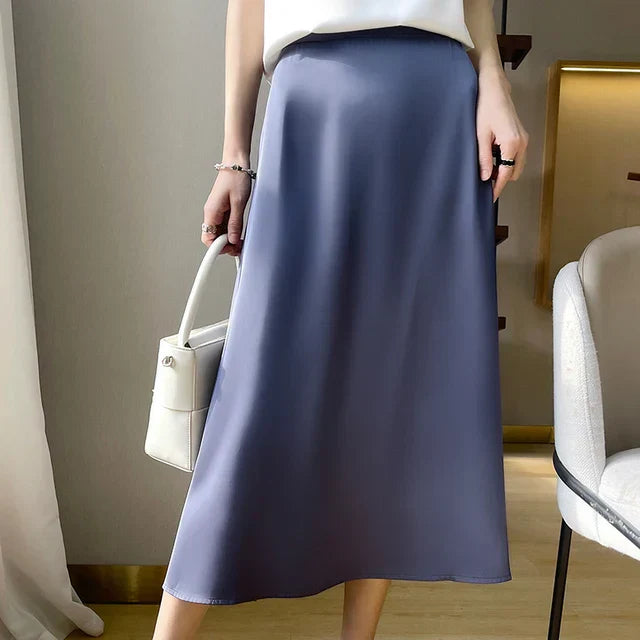 Stilla | Mode Nederdele Silke Satin