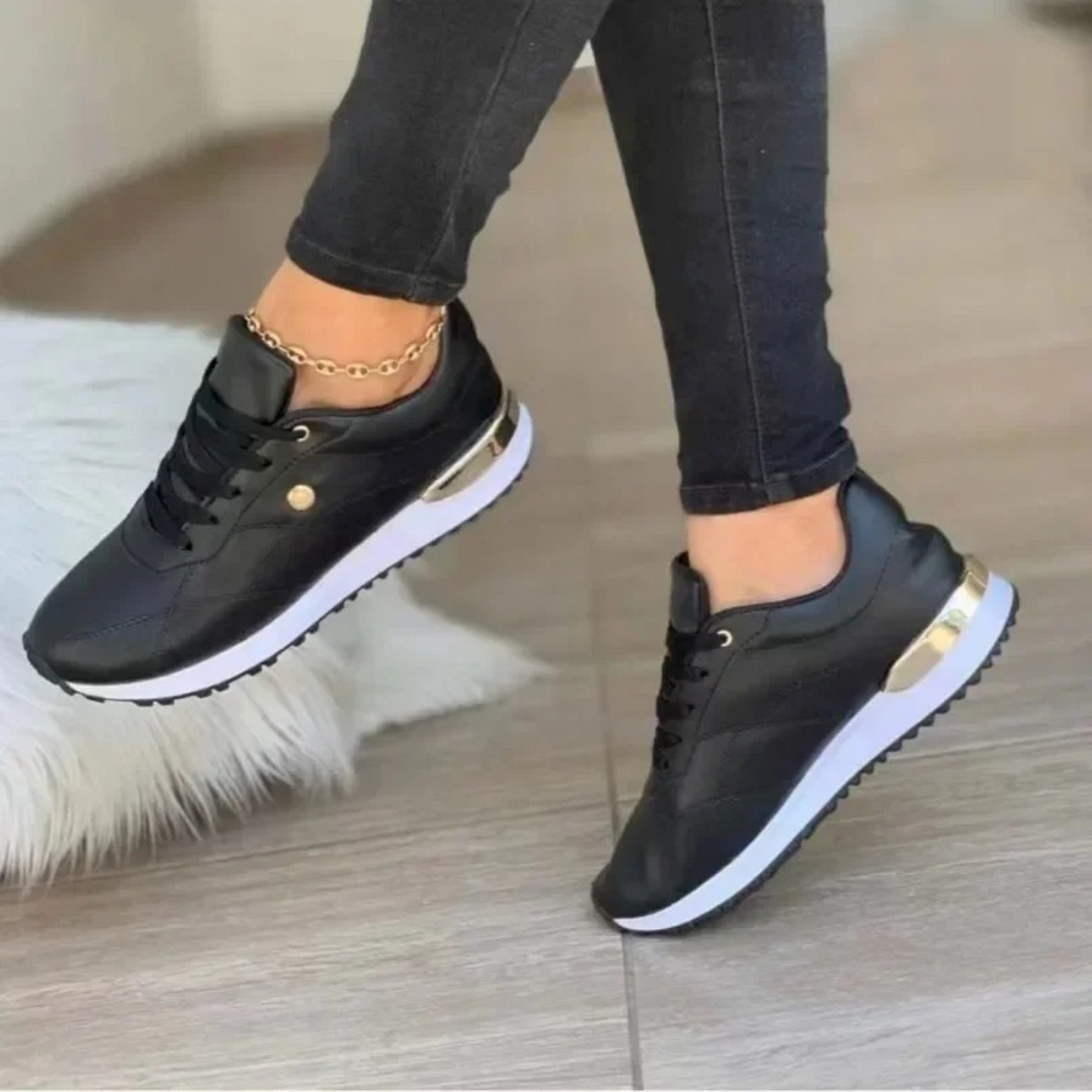 Stilla | Lædersneakers til Kvinder
