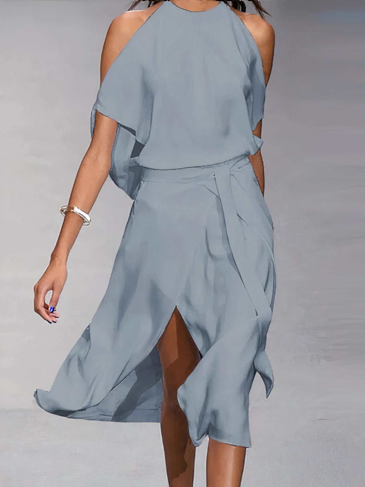 Stilla | Elegant Kjole med Bare Skuldre