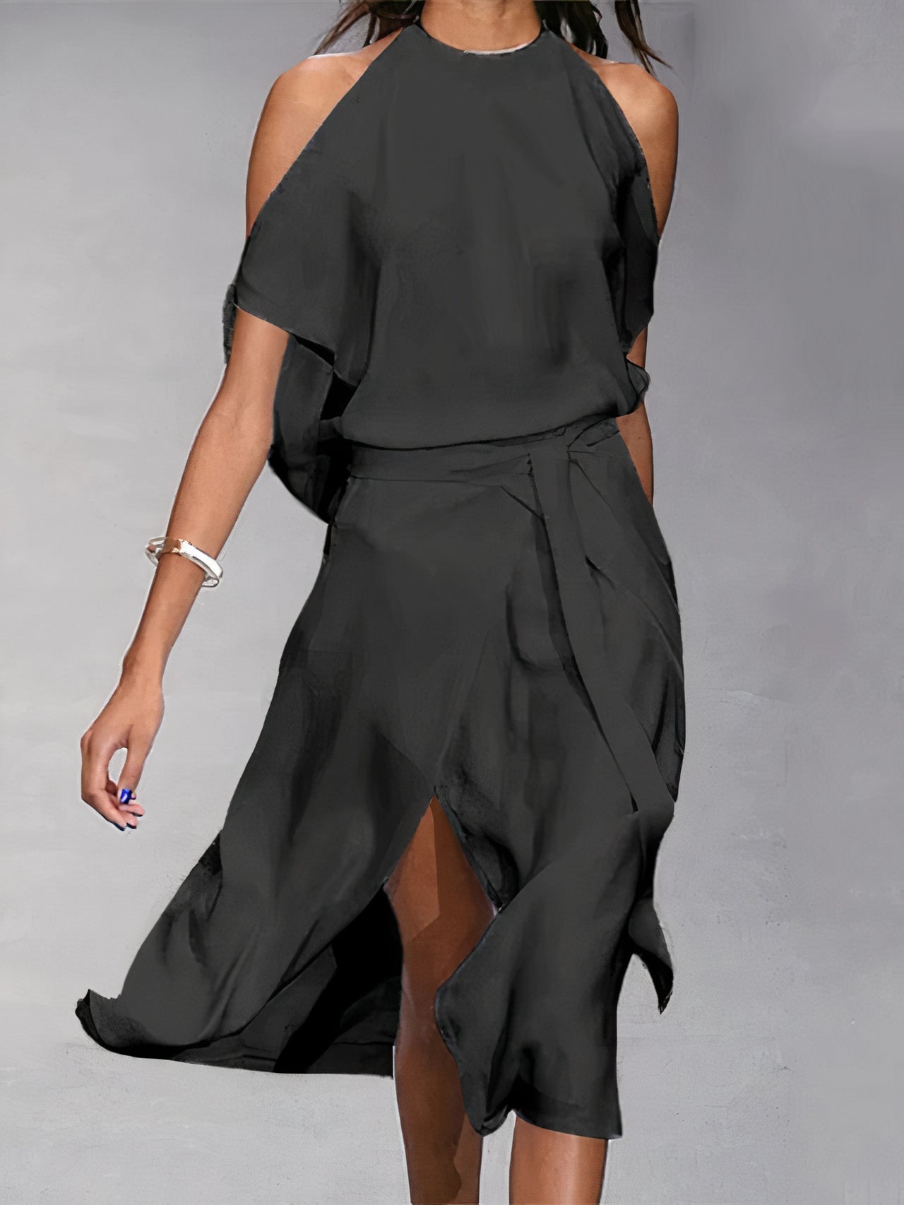 Stilla | Elegant Kjole med Bare Skuldre