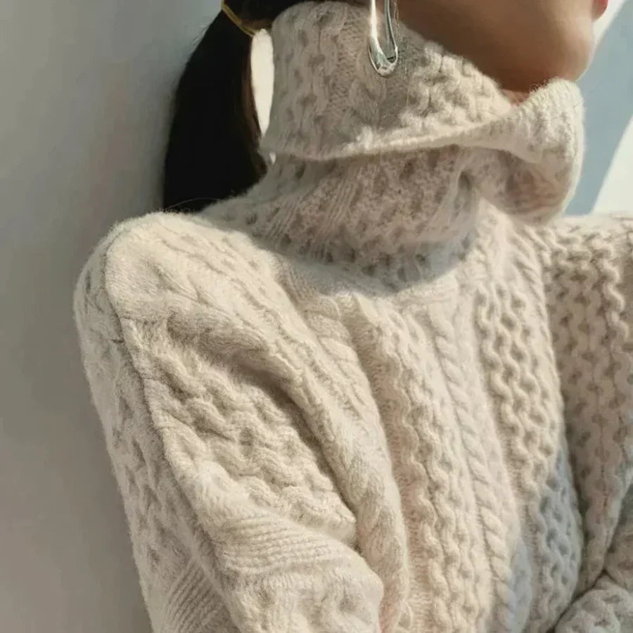 Stilla | Dames Turtleneck Trøje Cashmere