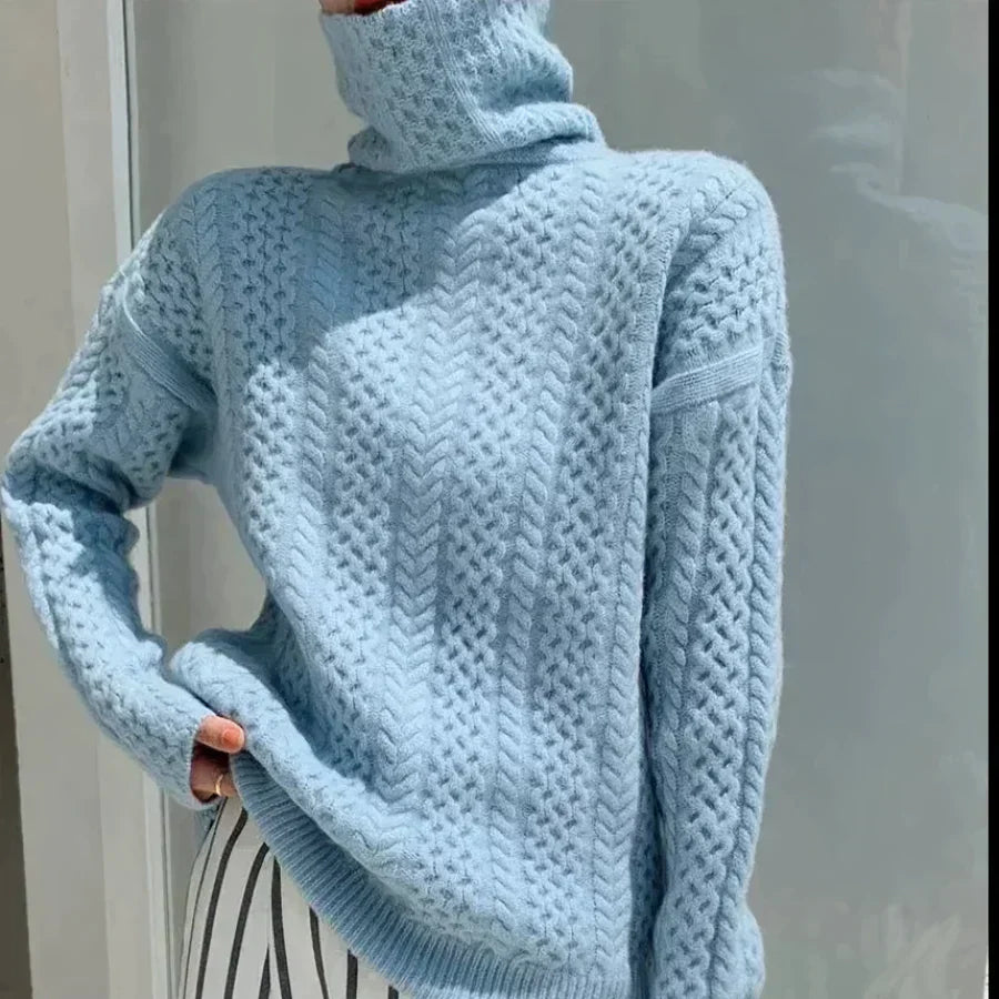 Stilla | Dames Turtleneck Trøje Cashmere