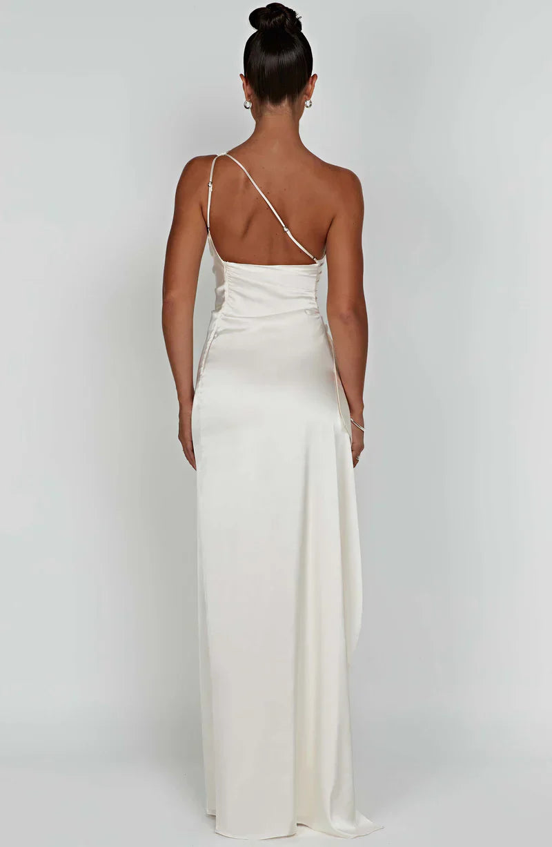 Stilla | Ensidig Maxi Dress