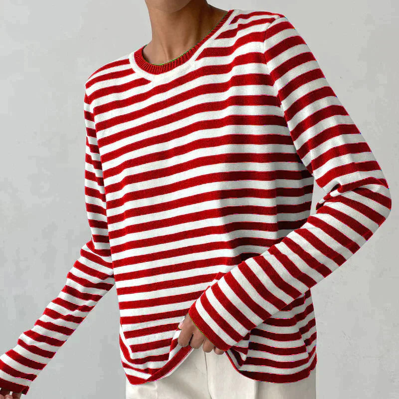 Stilla | Moderne Stribede Bluse