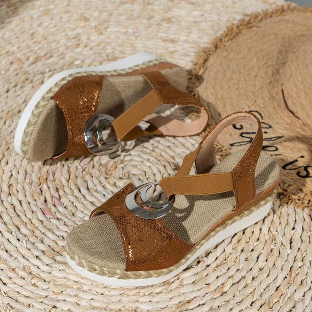 Stilla | Orthopædiske Sandaler Med Vinklet Hæl