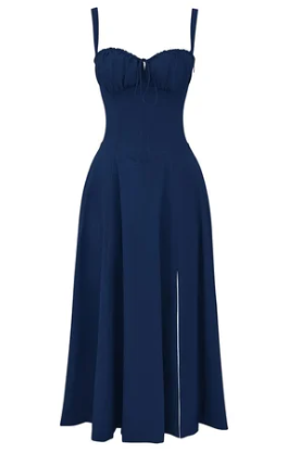 Stilla | Medium Floral Strapless Kjole