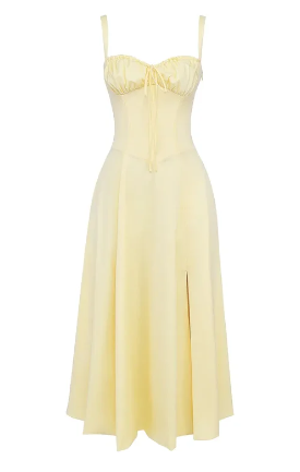 Stilla | Medium Floral Strapless Kjole