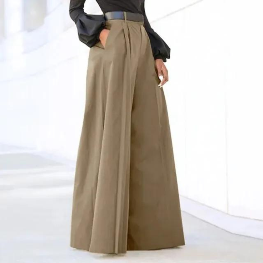 Stilla | Elegante Bomulds Maxi Skirt