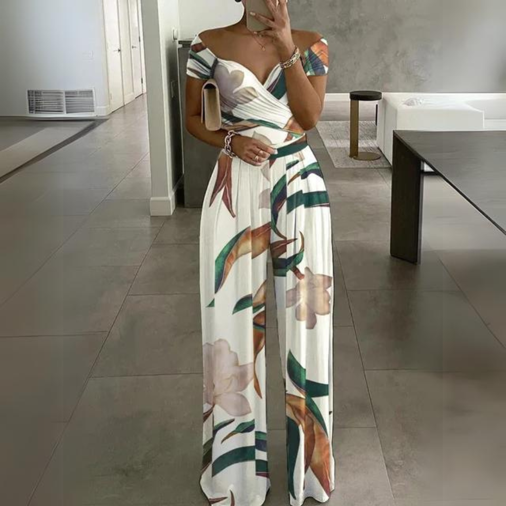 Stilla | Elegante Off Shoulder Jumpsuit